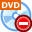 Dvd, delete CornflowerBlue icon