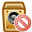 speaker, delete SaddleBrown icon