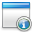 Application, Info Gainsboro icon