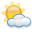 Cloudy SandyBrown icon