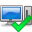 Desktop, Accept ForestGreen icon