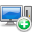 Desktop, Add RoyalBlue icon