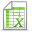 Excel Gray icon