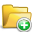 Folder, open, Add Goldenrod icon
