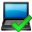 Laptop, Accept DarkSlateGray icon
