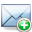 Add, mail LightSteelBlue icon