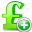 pound, Money, Add LimeGreen icon