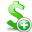 Add, Money LimeGreen icon