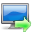 monitor, Go RoyalBlue icon