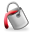 Paintbucket, red Icon