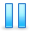 Pause SteelBlue icon