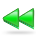 rewind, green ForestGreen icon
