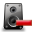 delete, speaker DarkSlateGray icon