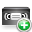 Add, Videotape DimGray icon