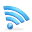 wi, Fi CornflowerBlue icon