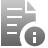 Info, File Gray icon