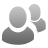 Users DarkGray icon