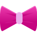 Bow MediumVioletRed icon