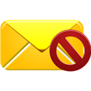 Email, validated, Not Gold icon