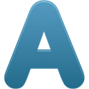 Font SteelBlue icon