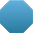 octagon SteelBlue icon