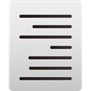 Align, right, Text Gainsboro icon