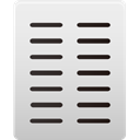 Text, columns Gainsboro icon