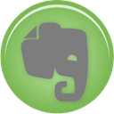 Evernote DarkSeaGreen icon