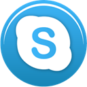 Skype DodgerBlue icon