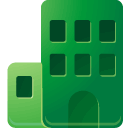 tower, Business ForestGreen icon