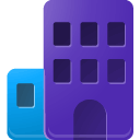 tower, P, Business DarkSlateBlue icon