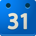 Calendar DodgerBlue icon