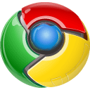 old, chrome Gold icon