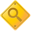 Directionsearch Gold icon