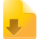 Filedownload, y Gold icon