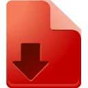 Filedownload, r Firebrick icon