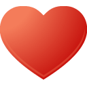 Heart, r Firebrick icon