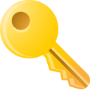 Key, y Gold icon