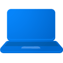 B, Laptop DodgerBlue icon