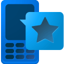 Mobile, Ad, blb DodgerBlue icon