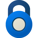 padlock, B DodgerBlue icon
