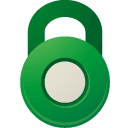 padlock ForestGreen icon
