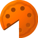 O, old, Pizza Chocolate icon