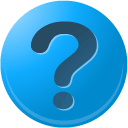 question, Lb DodgerBlue icon