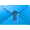 secure, mail, Lb DodgerBlue icon