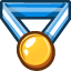 medal DarkSlateGray icon