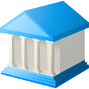 Bank, Lb DodgerBlue icon