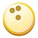 Bowling Black icon