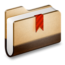 Folder, Library Black icon