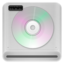 rom, Cd, drive LightGray icon